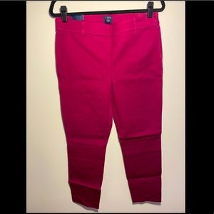 J. Crew Winnie Pant in Raspberry